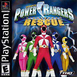 Power Rangers Lightspeed Rescue - PS1 Game - Retro vGames