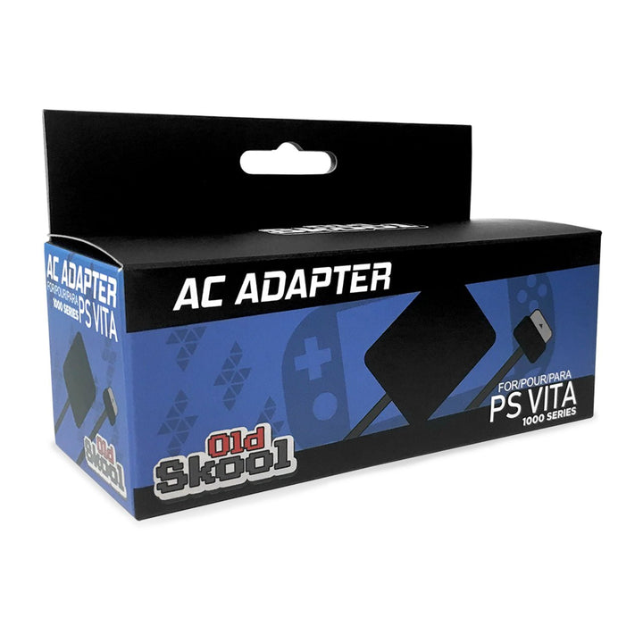 PS Vita 1000 AC Adapter w/ USB Data Cable - Old Skool - Retro vGames