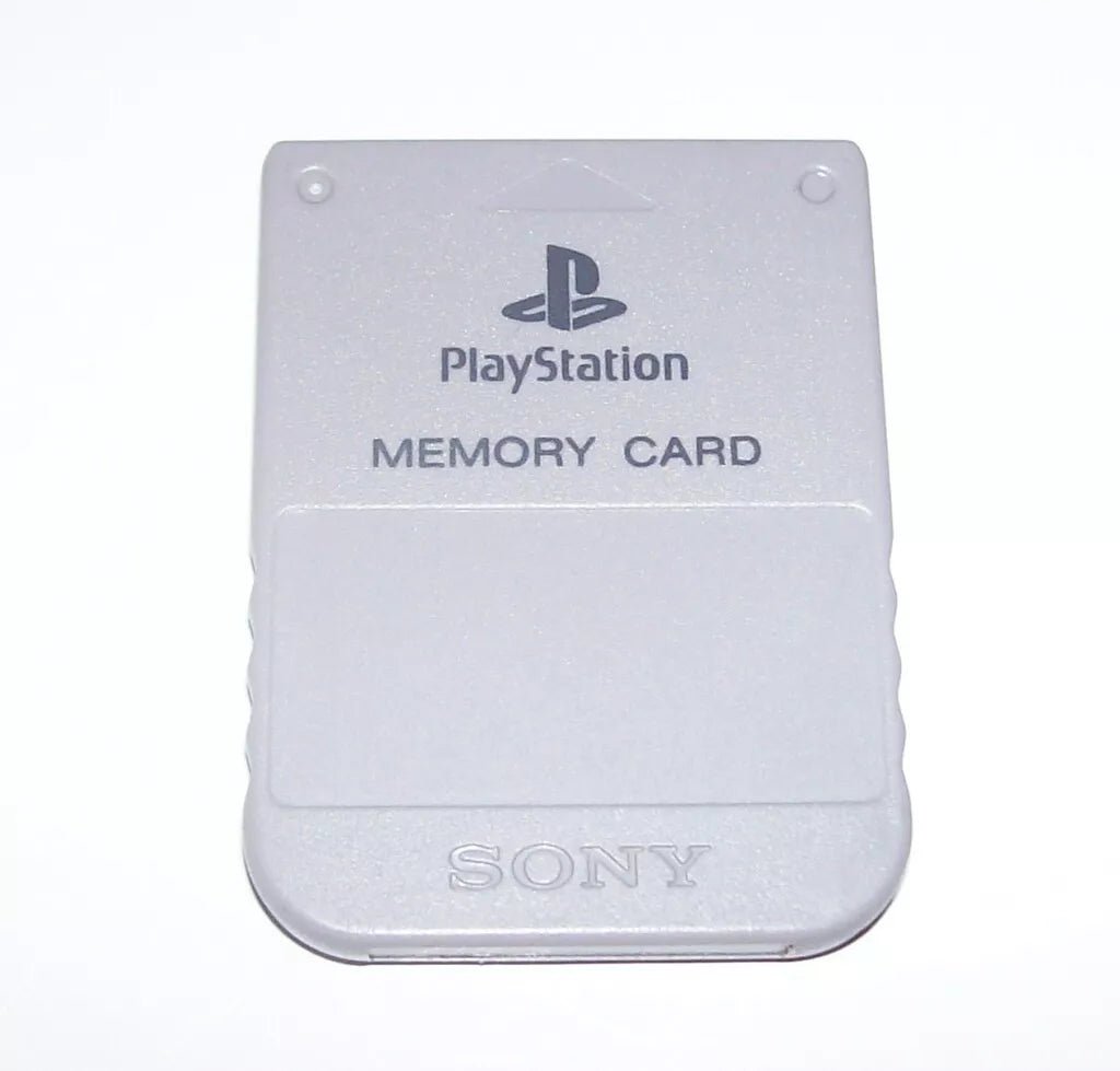 PS1 Memory Card - Retro vGames