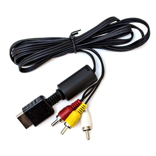 PS1 / PS2 / PS3 AV Cable - Old Skool - Retro vGames