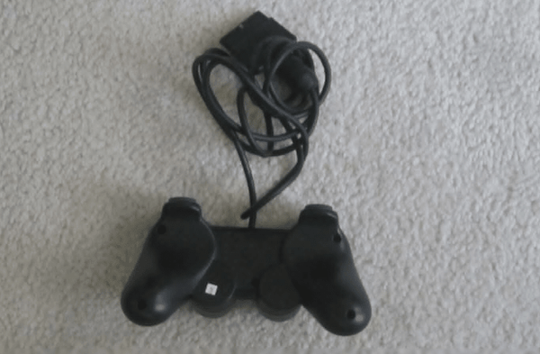 PS2 Controller Black 3rd Party - Image 2