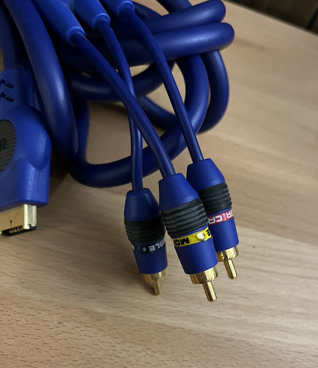 PS2-PS3 Monster Game Link 400 Component Video Cable - Retro vGames