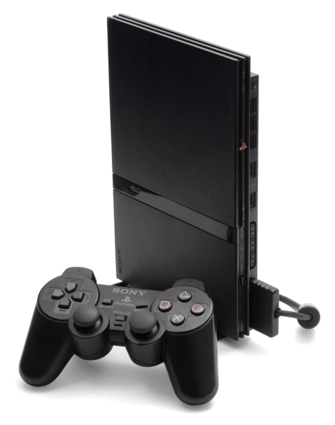 PS2 Slim Console – Compact Classic Gaming System - Retro vGames