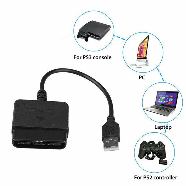 Câble adaptateur PS2 vers PS3 PC - Image 2