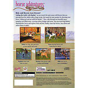 Barbie Aventures Équestres : Le Sauvetage des Chevaux Sauvages - Jeu PS2 - Image 2