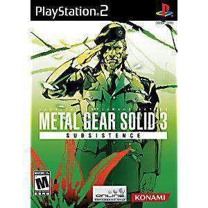 Metal Gear Solid 3 Subsistence - PS2 Game | Retrolio Games