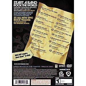Rock Band Track Pack Volume 1 - Jeu PS2 - Image 2