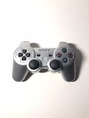 PS3 Gun Metal Grey Controller - Retro vGames