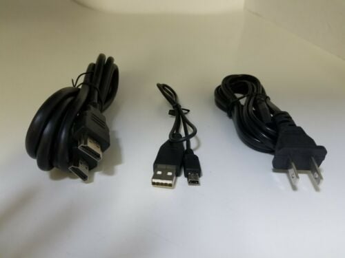 PS3 Slim Power Cord & HDMI Cable - Retro vGames