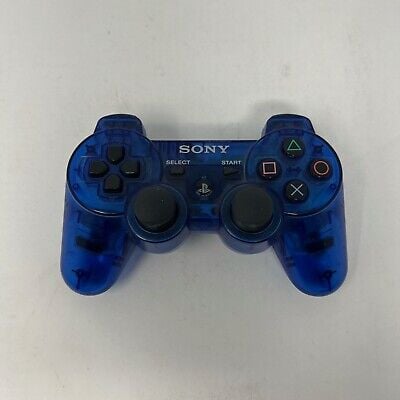 PS3 Wireless Controller - Blue - Retro vGames