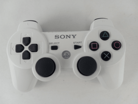PS3 Wireless White Armor 3 Controller - Retro vGames