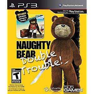 Naughty Bear Double Trouble - PS3 Game | Retrolio Games