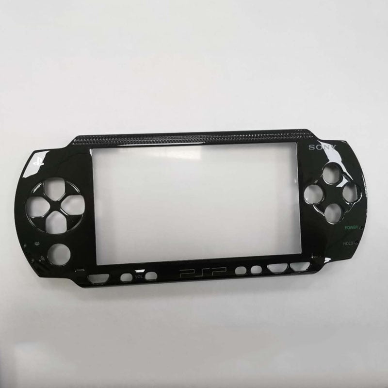 PSP 2000 Replacement Faceplate (Black) - Retro vGames