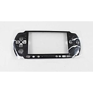 PSP 3000 Replacement Faceplate (Black) - Retro vGames