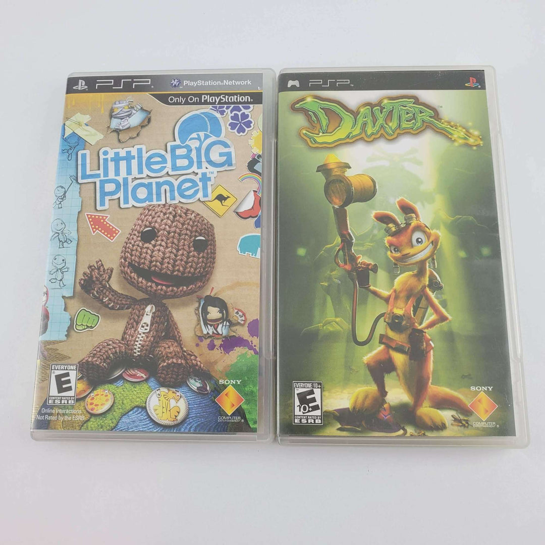 PSP Console Bundle: Daxter & Little Big Planet - Retro vGames