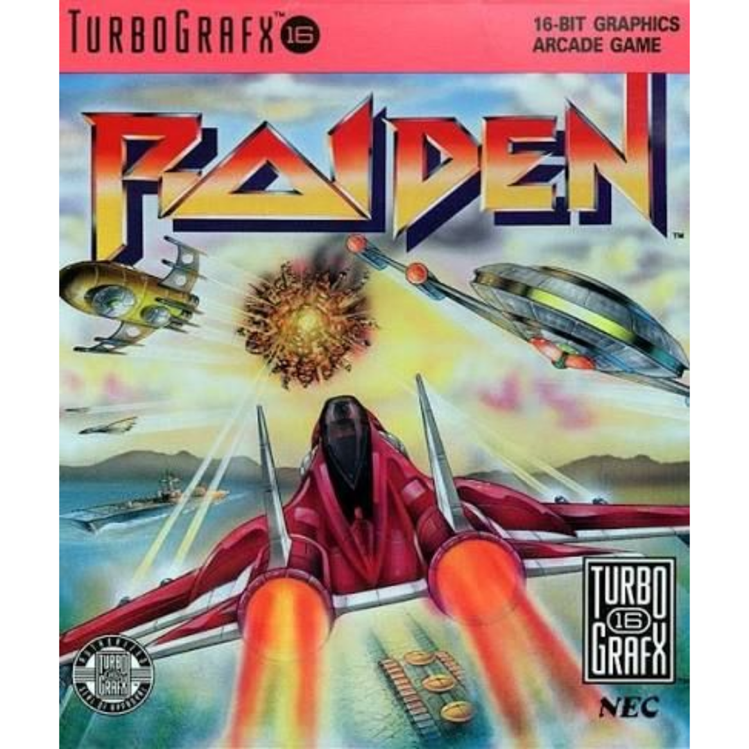 Raiden DX - Turbografx 16 Game - Retro vGames