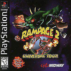 Rampage 2 Universal Tour - PS1 Game - Retro vGames