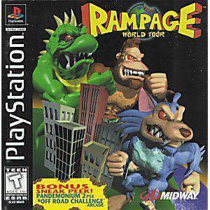 Rampage World Tour - PS1 Game - Retro vGames
