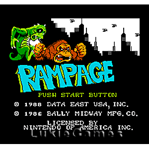 Rampage - NES Game | Retrolio Games