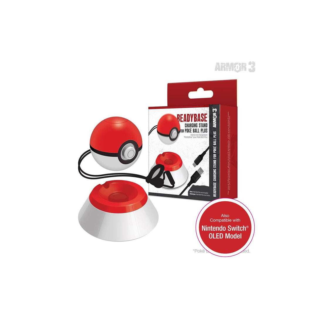 ReadyBase Charging Stand for Poke Ball Plus - Retro vGames