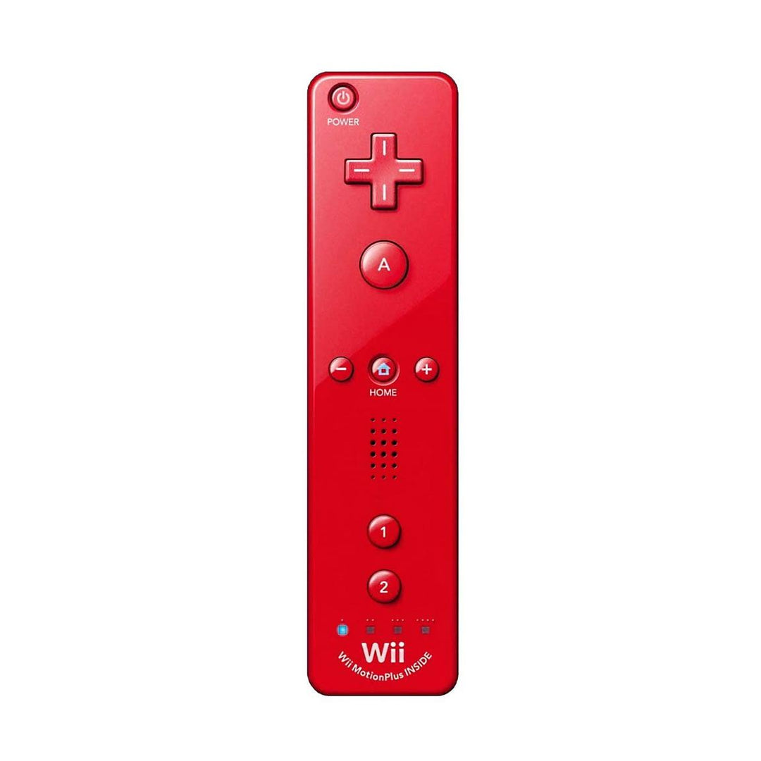 Red Remote Wii - Retro vGames