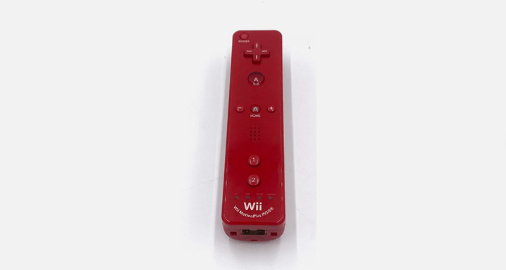 Red Remote Wii - Retro vGames