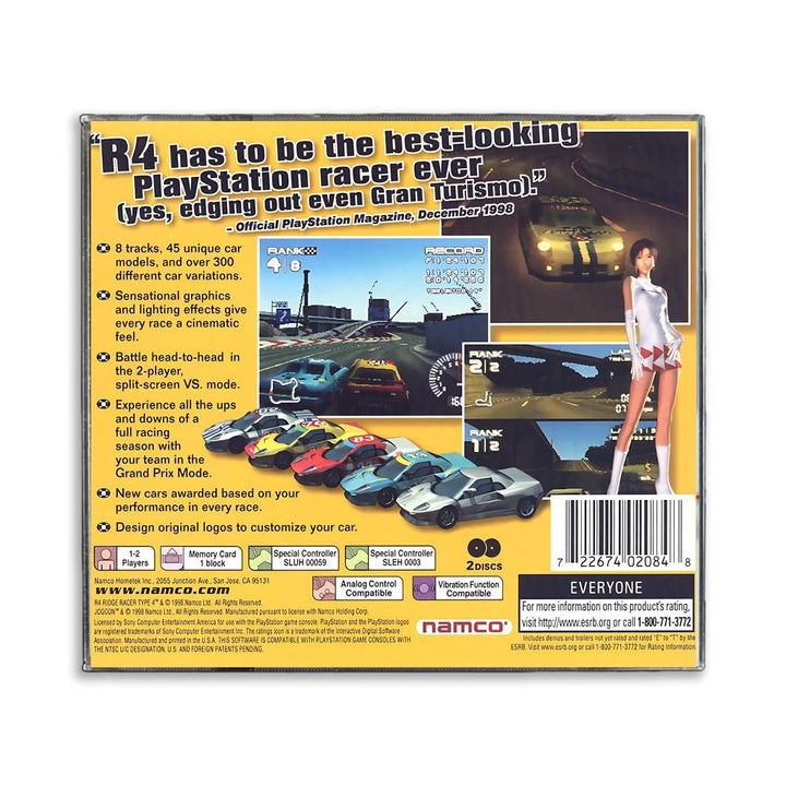 Ridge Racer Type 4 - PS1 Game - Retro vGames