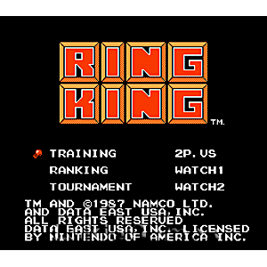 Ring King - NES Game | Retrolio Games
