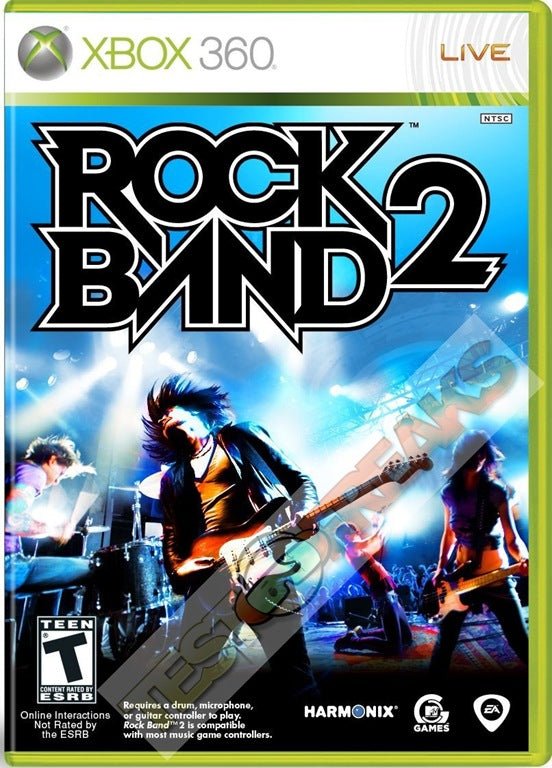 Rock Band 2 – Xbox 360 Game - Retro vGames