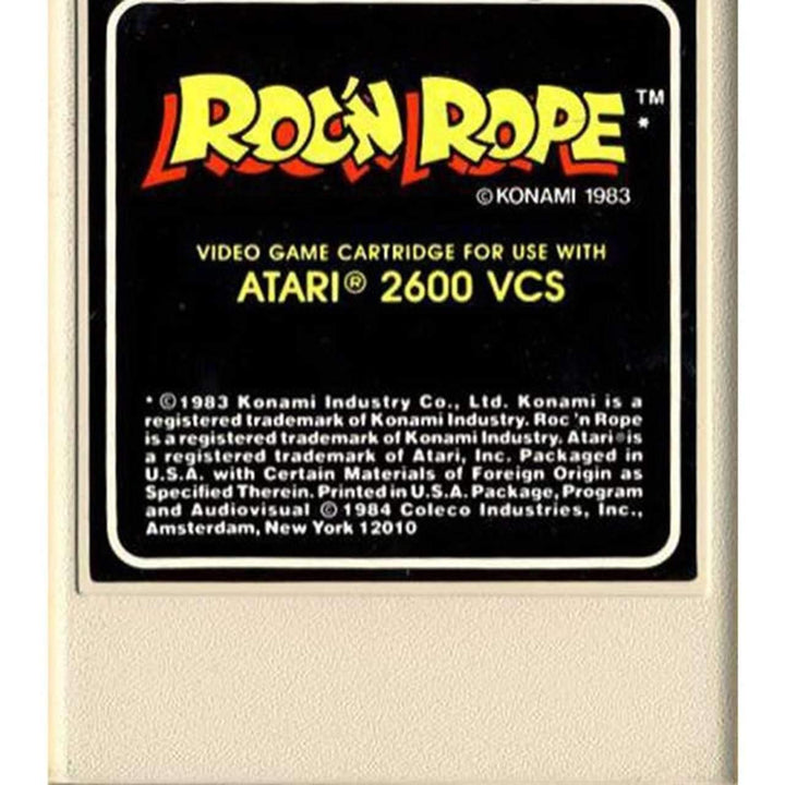 ROC'N ROPE - Atari 2600 Game - Retro vGames