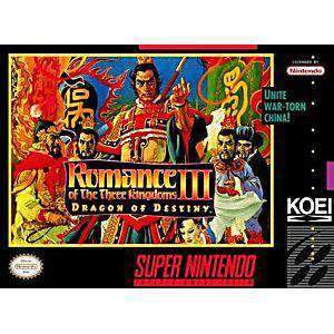 Romance of the Three Kingdoms 3 - SNES Game - Retro vGames