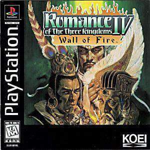 Romance of the Three Kingdoms IV Wall of Fire - PS1 Game - Retro vGames