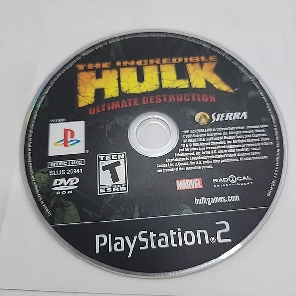 Incredible Hulk Ultimate Destruction - Jeu PS2 - Image 3