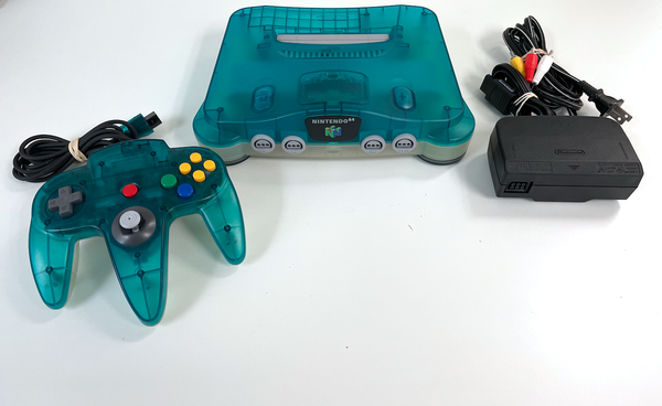 Nintendo 64 Ice Blue Console - Image 2