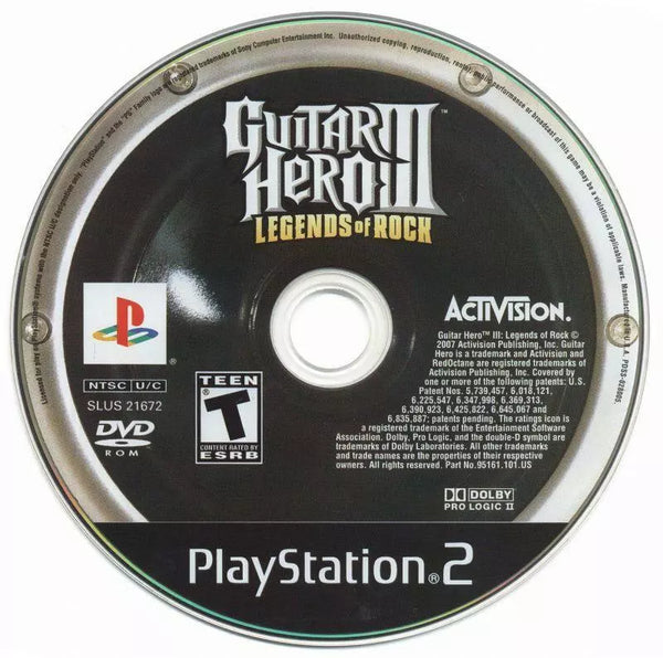 Guitar Hero III Legends of Rock - Jeu PS2 - Image 3