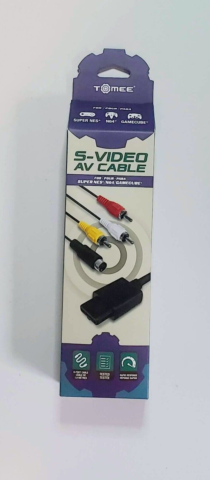 S-Video AV Cable for GameCube / N64 / Super NES - Retro vGames
