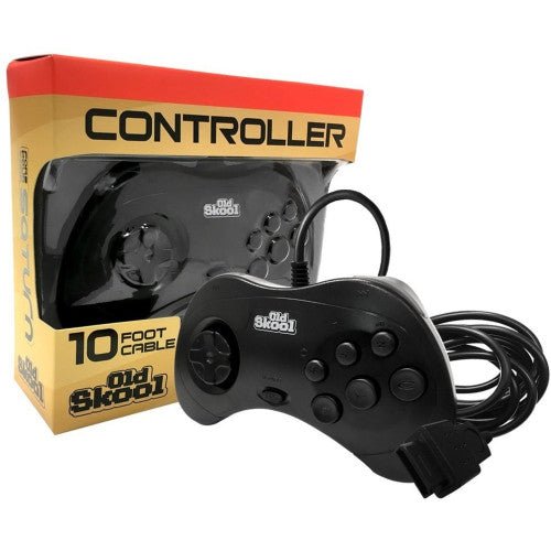 Saturn Controller Black - Retro vGames
