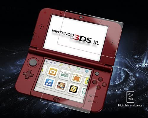 Screen Protector for Nintendo 3DS XL with Anti-Bubble and Anti-Fingerprint - Retro vGames