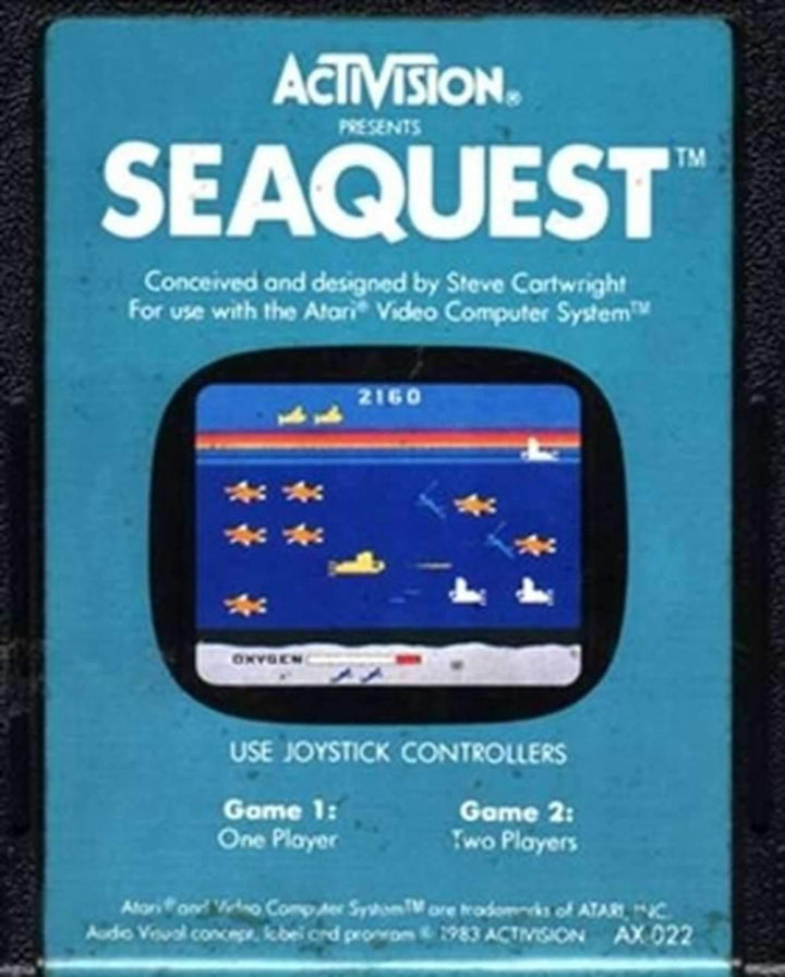 SEAQUEST - Atari 2600 Game - Retro vGames