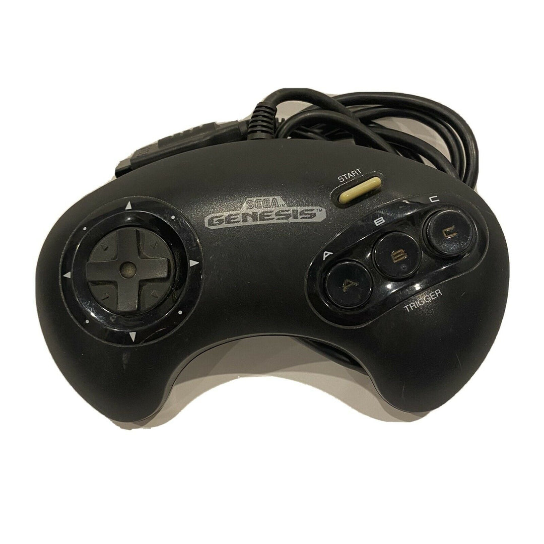 Sega Genesis Controller 3 Button (Official) - Retro vGames