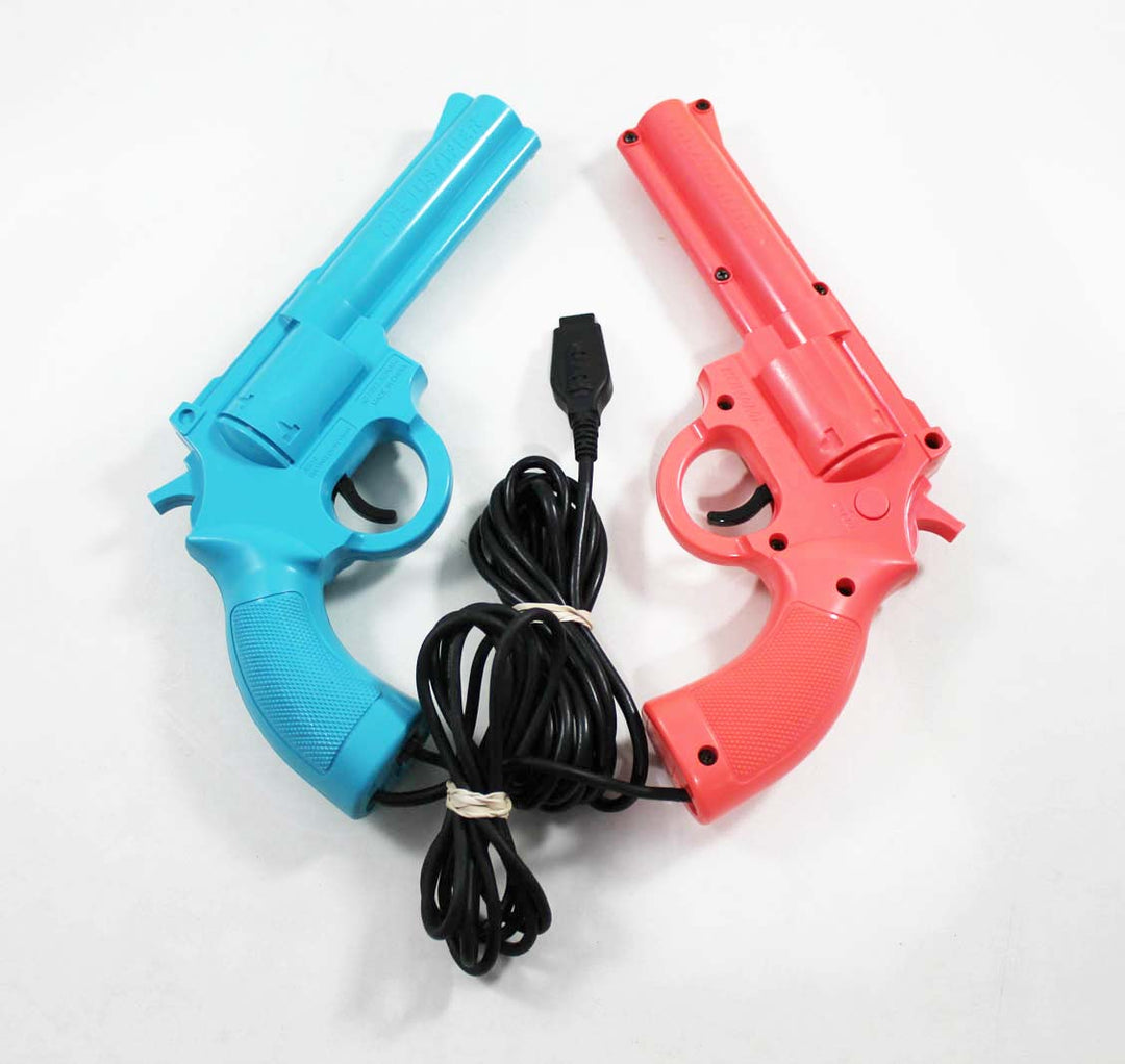Sega Genesis Konami Justifier Gun Combo (Pink/Blue) - Retro vGames