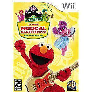 Sesame Street: Elmo's Musical Monsterpiece - Wii Game - Retro vGames