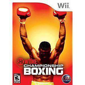 Showtime Championship Boxing - Wii Game - Retro vGames