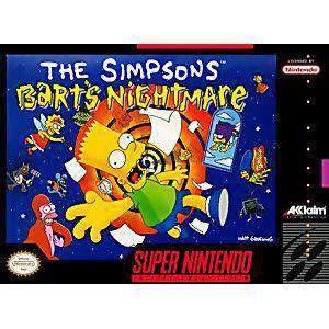 Simpsons Bart's Nightmare - SNES Game - Retro vGames