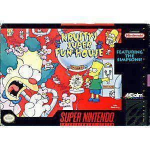 Simpsons Krusty's Super Funhouse - SNES Game - Retro vGames