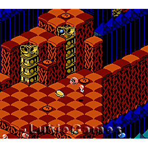 Snake Rattle Roll - NES Game - Image 3