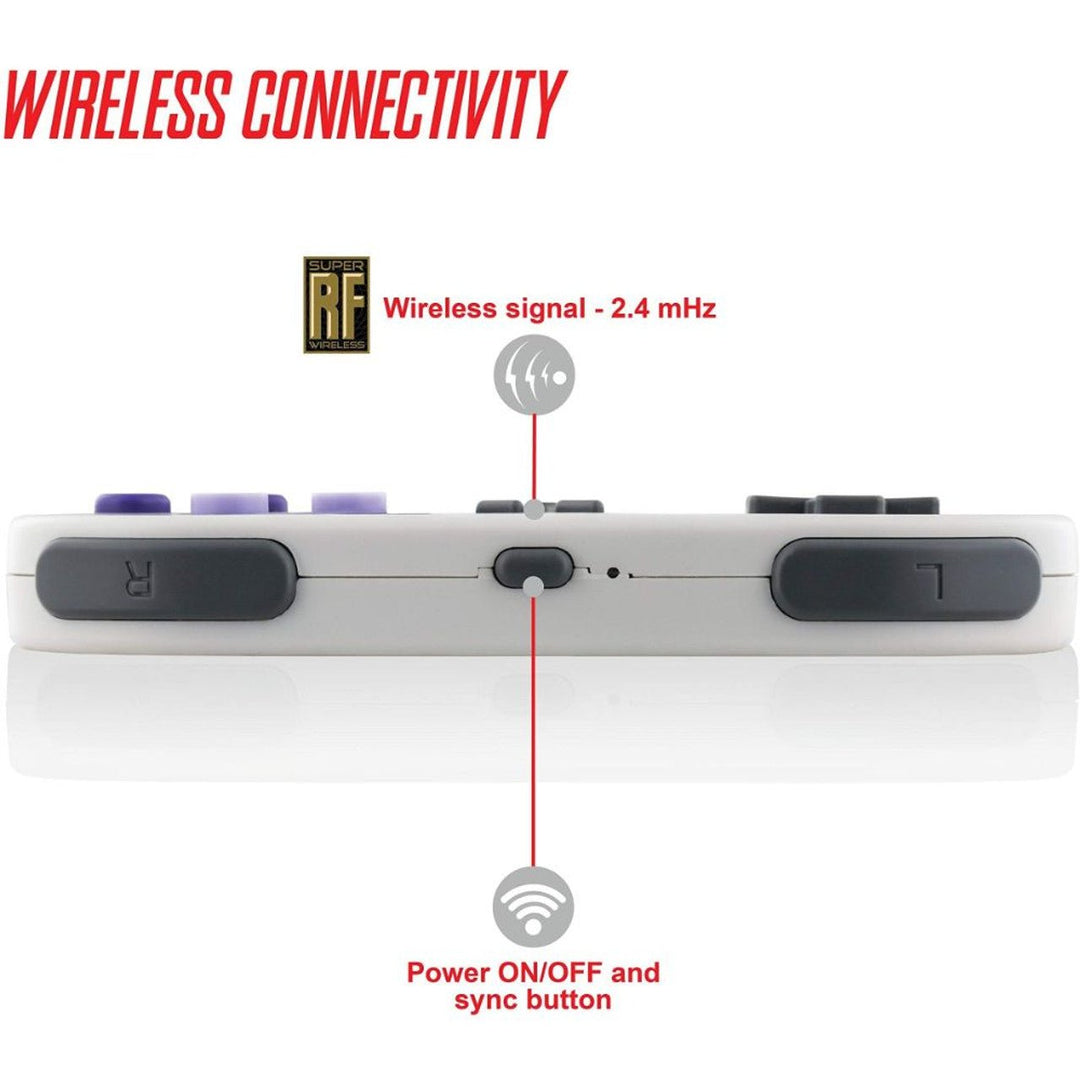 SNES Classic Wireless Controller Turbo Super Miniboss - Retro vGames