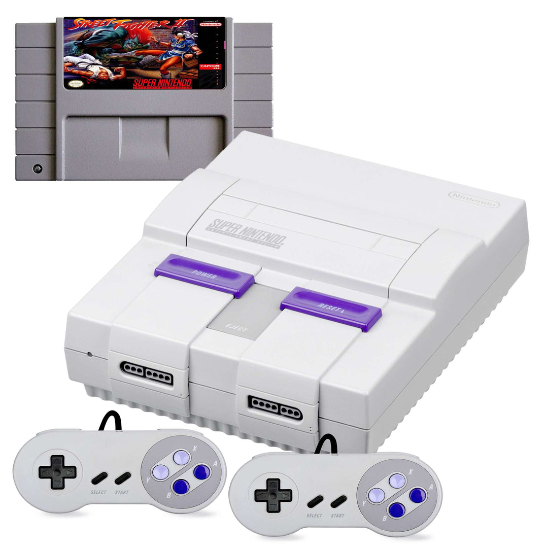SNES Console Bundle: Super Street Fighter II - Retro vGames