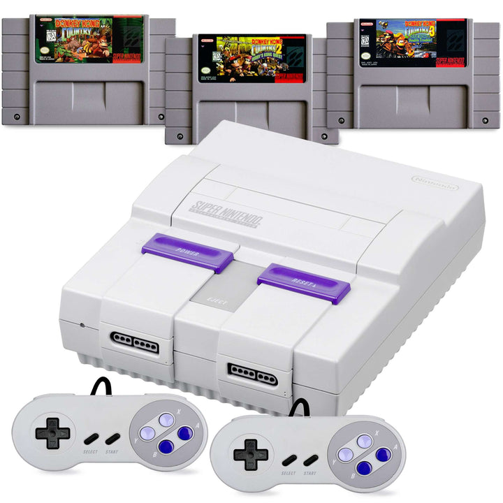 SNES Console: Donkey Kong Bundle - Retro vGames