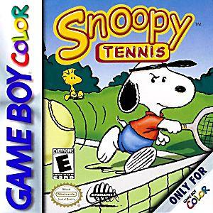 Snoopy Tennis - Gameboy Color Game - Retro vGames